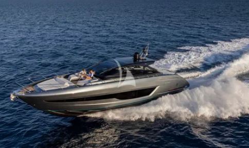 riva 68 ft boat sorrento italy rent
